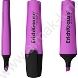 Текстовыделитель /фиолетовый/ 5,2мм косой Visioline V-12 Neon  | Фото 1