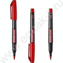 Маркер перм. CD,DVD, OHP пленка /красный/ 1мм круг P-70   | Фото 1