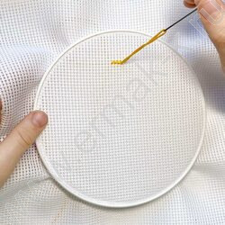 Набор д/творчества Вышивка  Ёжик (с пяльцами) | Фото 8