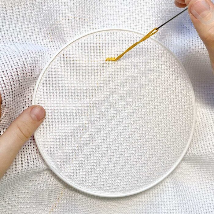 Набор д/творчества Вышивка  Ёжик (с пяльцами) | Фото 8