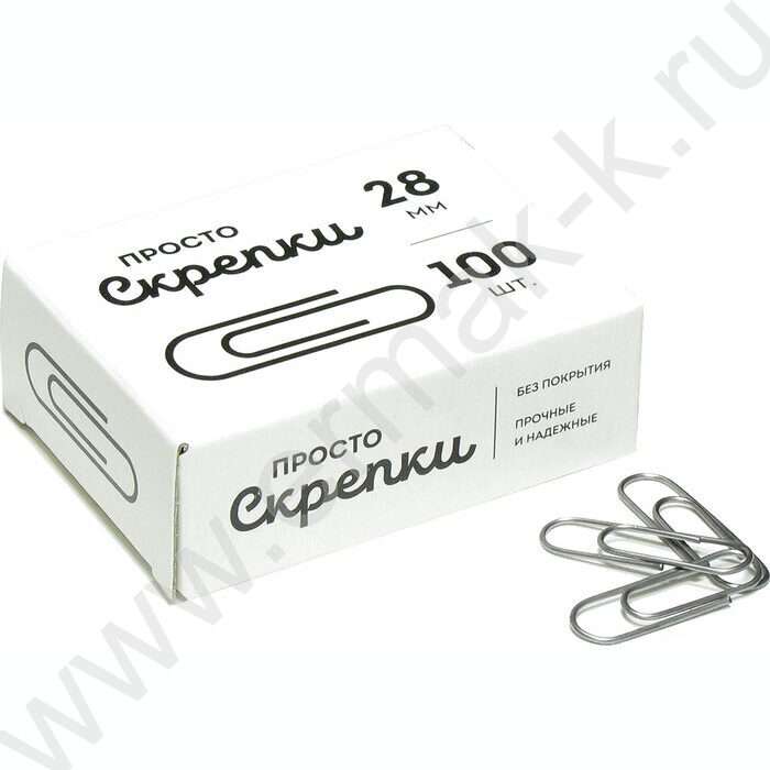 Скрепки 28мм /100шт | Фото 1