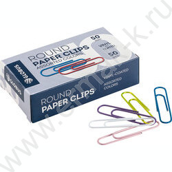 Скрепки 50мм / 50шт цветные | Фото 1