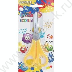 Ножницы 13см детские Cosmo пл.кольца блистер | Фото 1