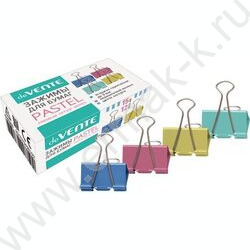 Зажим 15мм цветной ассорти | Фото 1