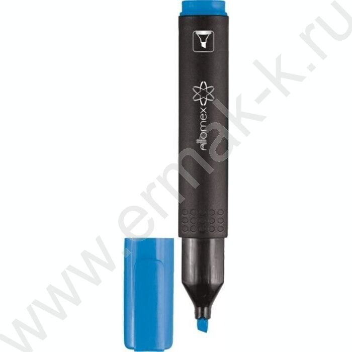 Текстовыделитель /голубой/ 4мм косой | Фото 1