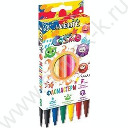 Фломастеры   6цв Cosmo вентилируемый колпачок,к/кор с подвесом | Фото 1