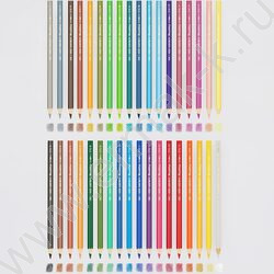 Карандаши акварельные 36цв Mondeluz европодвес (KIN 3719) | Фото 9