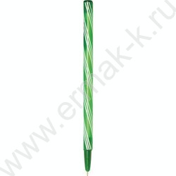 Ручка шар одноразовая 0,7мм Карамелька синяя /игла,цв.полосатый корпус,пл.туба/ | Фото 2