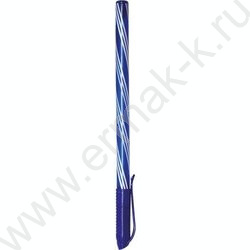 Ручка шар одноразовая 0,7мм Карамелька синяя /игла,цв.полосатый корпус,пл.туба/ | Фото 4