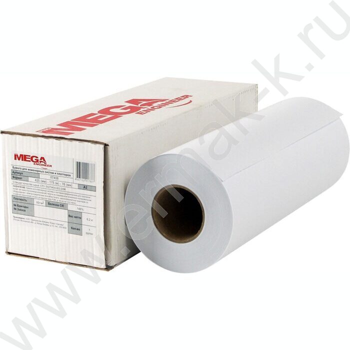 Ролевая бумага  А2   420мм*175м, 80г | Фото 1