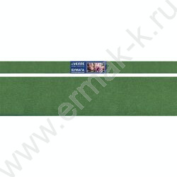 Бумага креповая 50*250см Зеленый 32г/м2 | Фото 1