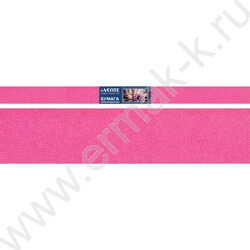 Бумага креповая 50*250см Розовый 32г/м2 | Фото 1