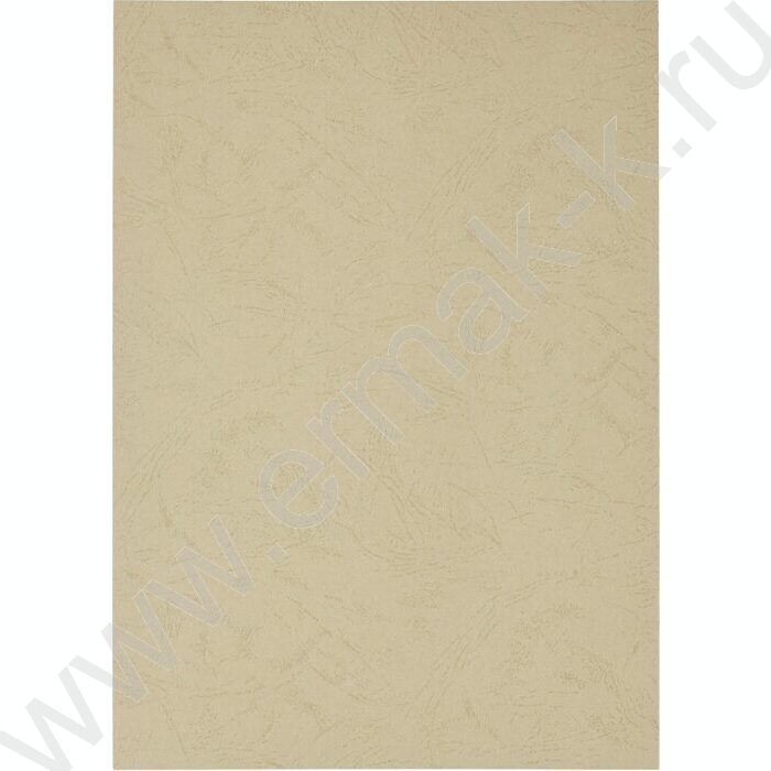 Обложка А4 PMO картон/ кожа бежевые/100шт /230г/м² | Фото 2