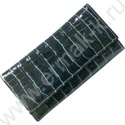 Портмоне н/кожа синий | Фото 1