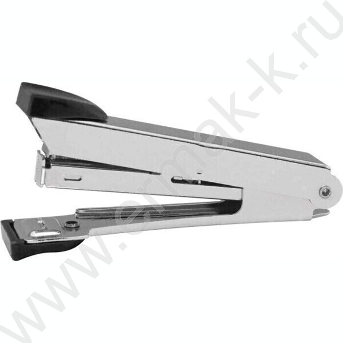 Степлер №10  15л метал черный /встроен антистеплер/ | Фото 1