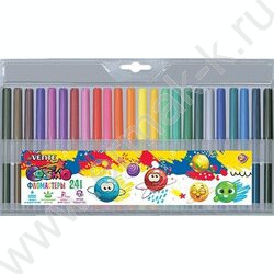 Фломастеры  24цв Cosmo вентилируемый колпачок,блистер европодвес | Фото 1