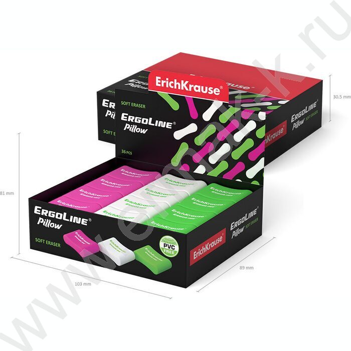 Ластик цветной "ErgoLine® Pillow" | Фото 5