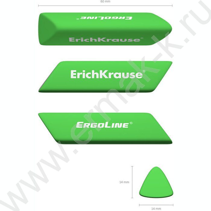 Ластик цветной "ErgoLine® Prism" | Фото 4