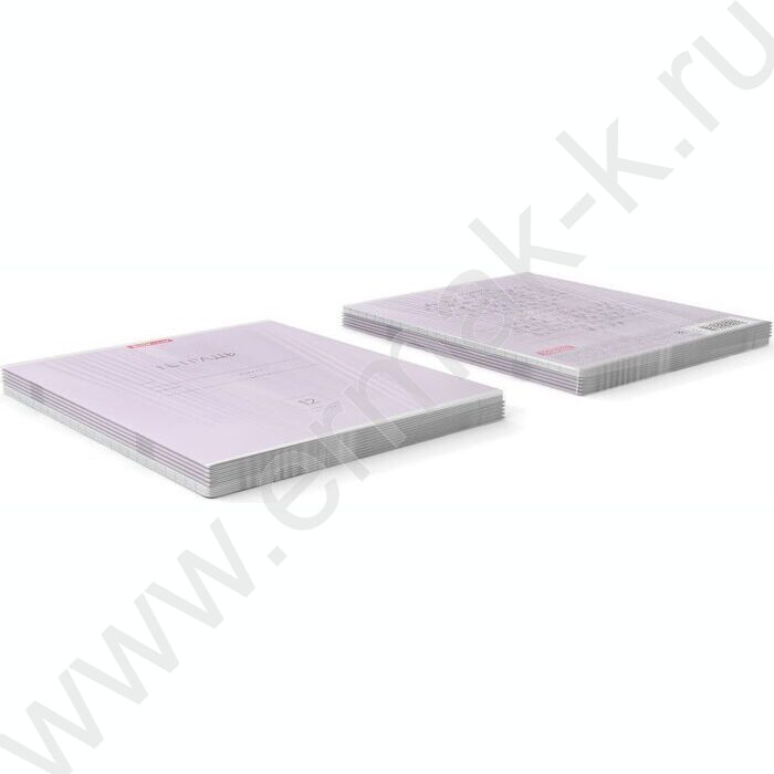 Тетрадь  12л линейка "Классика" фиолетовый | Фото 3