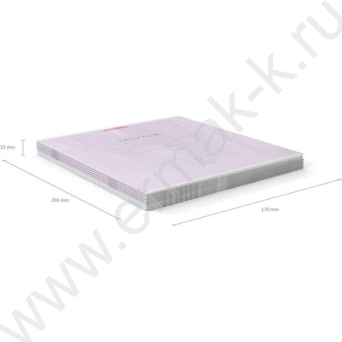 Тетрадь  12л линейка "Классика" фиолетовый | Фото 5