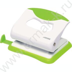 Дырокол  20л пластик Color /линейка/ резин. вставка/ ассорти