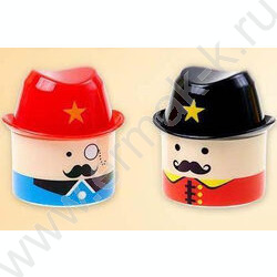 Точилка 2отв. разного диаметра пластик Ковбой ассорти | Фото 1