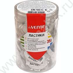 Ластик белый синтетический каучук 51*35*12мм /овальный/ dust-free, с пластикомым держателем | Фото 4