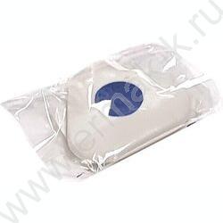 Ластик белый синтетический каучук 40*40*12мм /треугольный/ dust-free, с пластикомым держателем | Фото 2