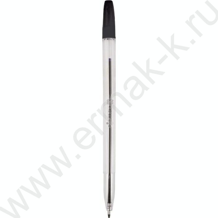 Ручка шар 0,7мм черная/пр.корпус | Фото 2