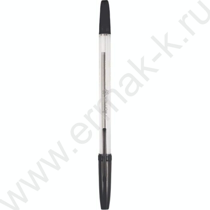 Ручка шар 0,7мм черная/пр.корпус | Фото 3