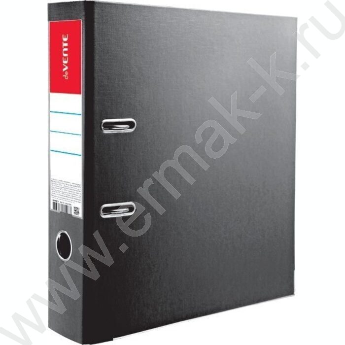 Файл 75мм PP 2-стор.разборный, метал. окантовка, карман, черный | Фото 1