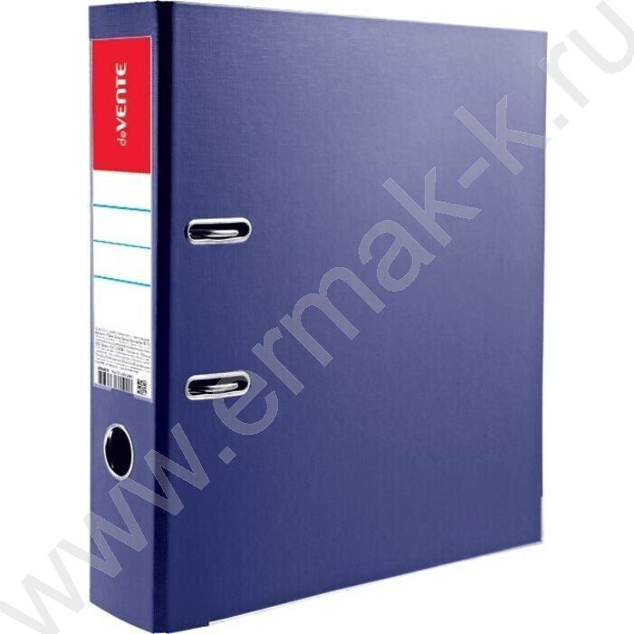 Файл 75мм PP 2-стор.разборный, метал. окантовка, карман, синий | Фото 1