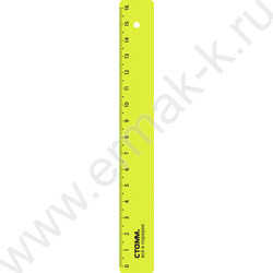 Линейка пл 16см неон/ ассорти | Фото 6