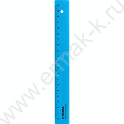 Линейка пл 20см неон/ ассорти | Фото 4