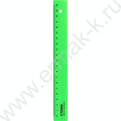 Линейка пл 20см неон/ ассорти | Фото 5