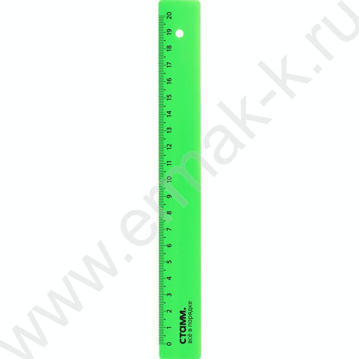 Линейка пл 20см неон/ ассорти | Фото 5