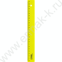 Линейка пл 25см неон прозр. / ассорти | Фото 3
