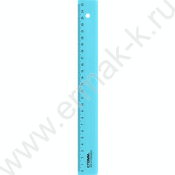 Линейка пл 25см неон прозр. / ассорти | Фото 4