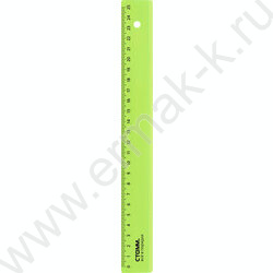 Линейка пл 25см неон прозр. / ассорти | Фото 5