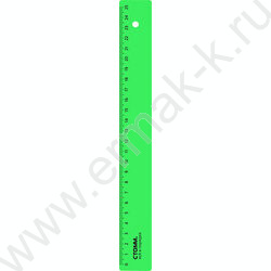 Линейка пл 25см неон/ ассорти | Фото 4