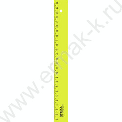 Линейка пл 25см неон/ ассорти | Фото 6
