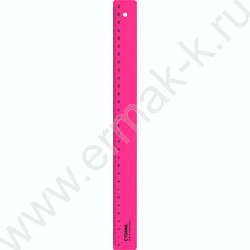 Линейка пл 30см неон/ ассорти | Фото 3