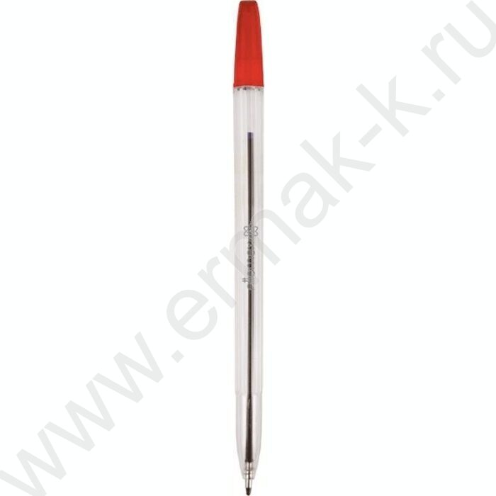 Ручка шар 0,7мм красная /пр.корпус | Фото 2