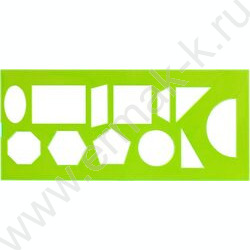 Трафарет геометрич. фигур | Фото 1