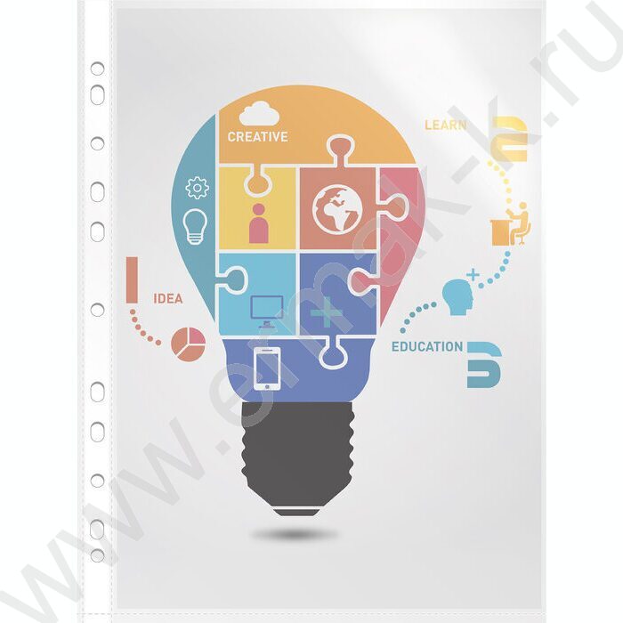 Файлы (мультифора) А4  35мкм Премиум тисненые | Фото 5