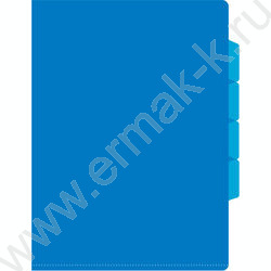 Папка уголок А4 3уровн ассорти 0,15мм | Фото 2