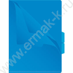 Папка уголок А4 3уровн ассорти 0,15мм | Фото 4