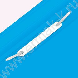 Скоросшиватель пл голубой прозрач.верх.лист | Фото 4