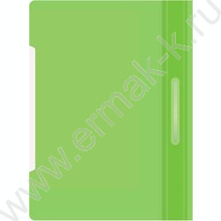 Скоросшиватель пл салатовый прозрач.верх.лист | Фото 2
