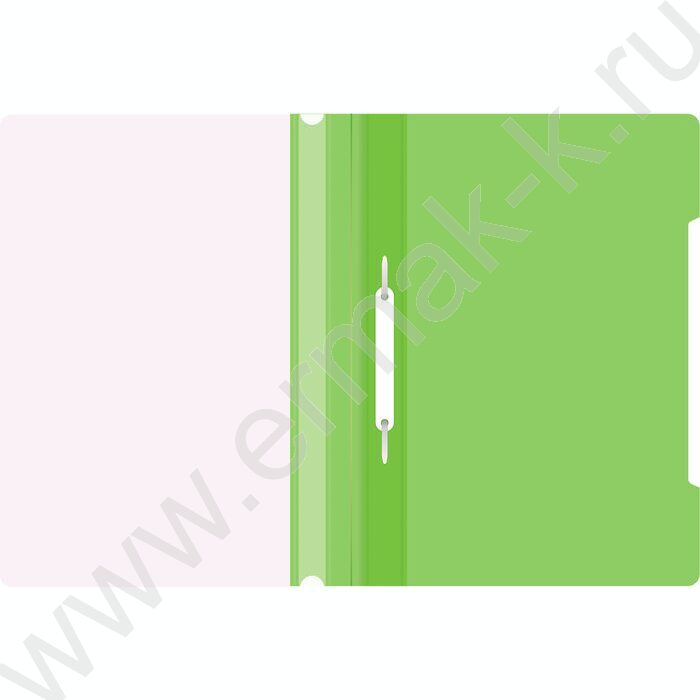 Скоросшиватель пл салатовый прозрач.верх.лист | Фото 3